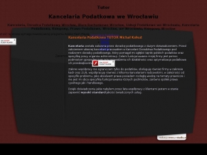 kancelaria podatkowa wrocław - http://www.kancelaria-tutor.pl